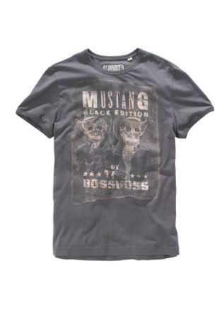 mustang-bosshoss-T-shirt grau
