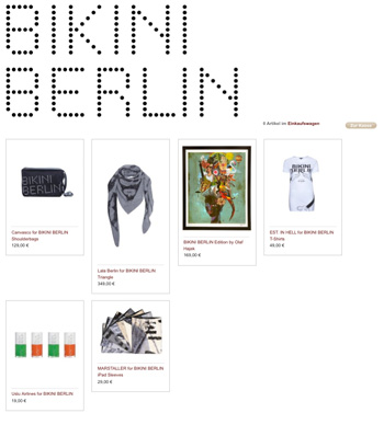 BIKINI BERLIN Web-Shop
