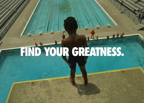 Nike Find Your Greatness Diver