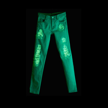 Cheap-monday glow-in-the-dark product tight-glow-jeans
