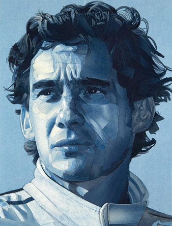Denimu Art Ayrton Senna